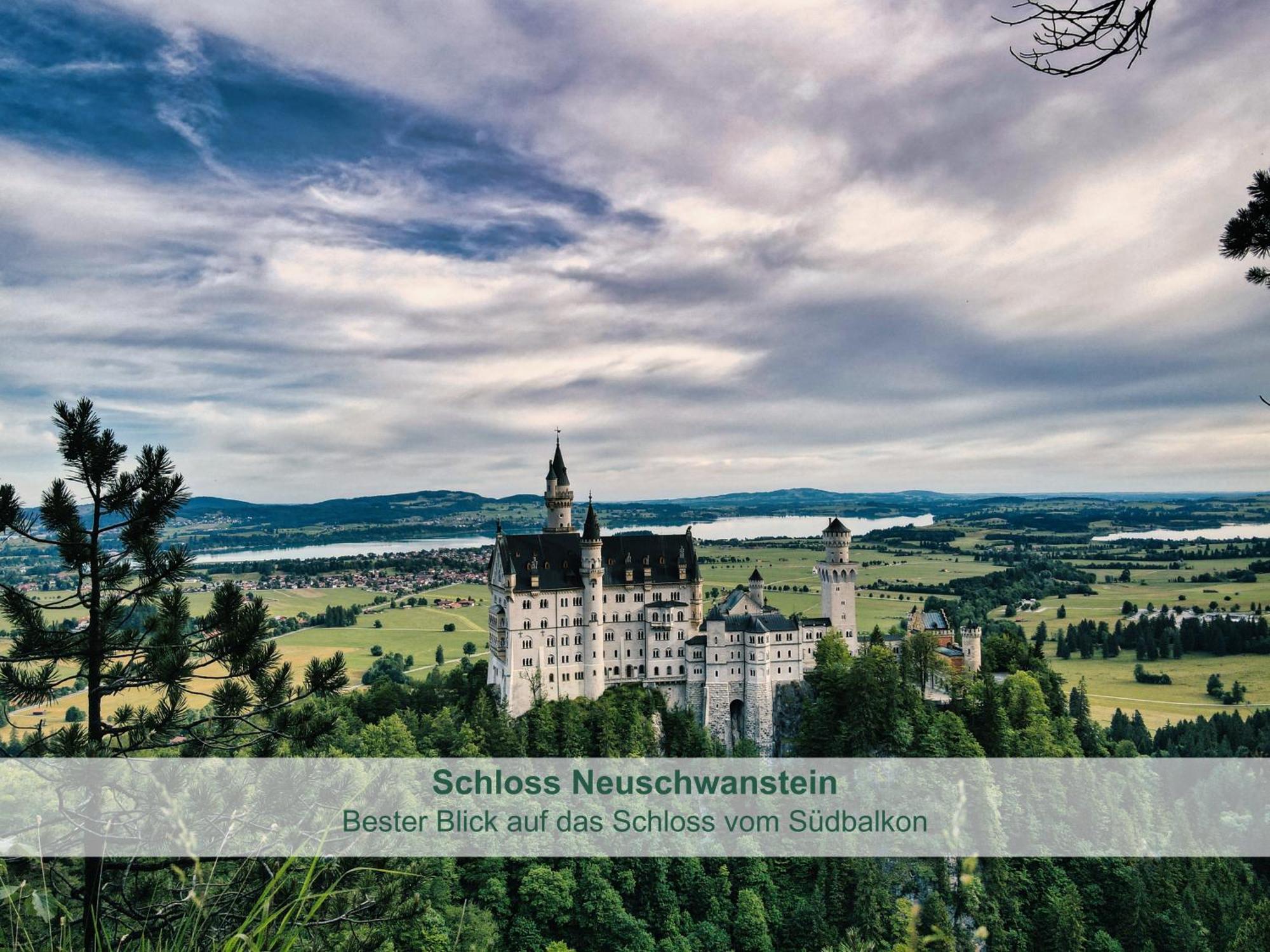Chalet - Ferienwohnungen - Biohof Stoeger - Panoramasuedbalkon - Grandiose Aussicht Auf See, Berge Und Schloss Neuschwanstein 리덴 외부 사진
