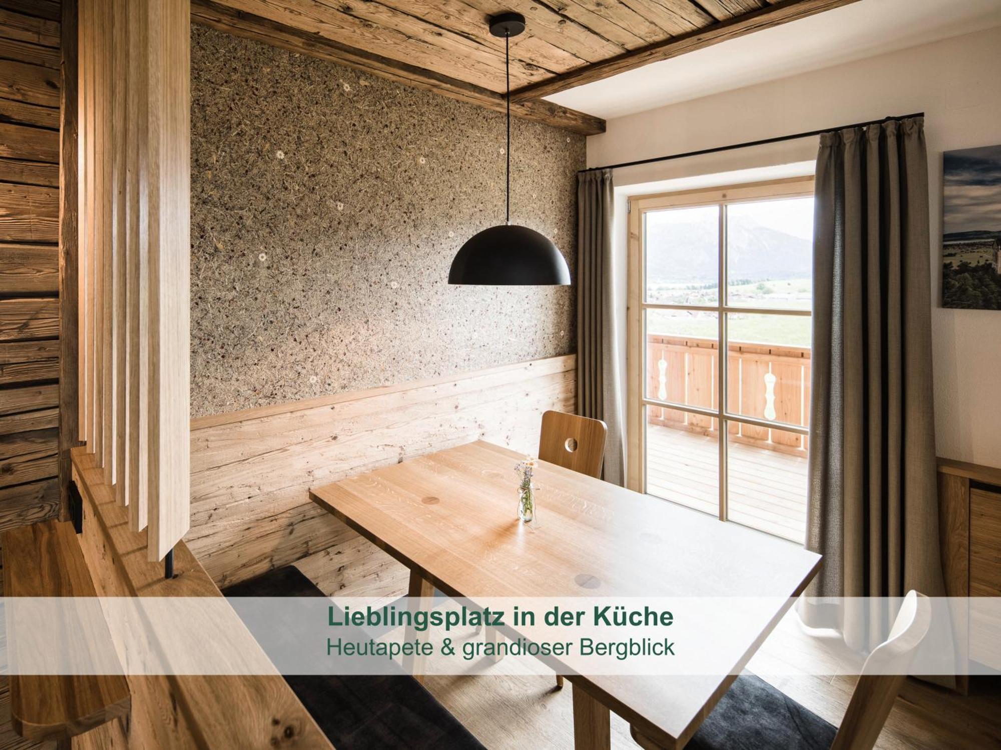 Chalet - Ferienwohnungen - Biohof Stoeger - Panoramasuedbalkon - Grandiose Aussicht Auf See, Berge Und Schloss Neuschwanstein 리덴 외부 사진